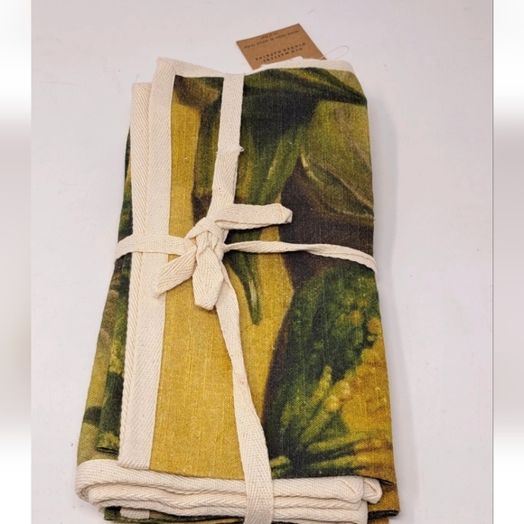 Siren Song Harvest Dinner Napkins - Set of 4 - Picture 4 of 7